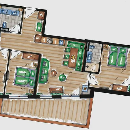 דירה Valentin Design *