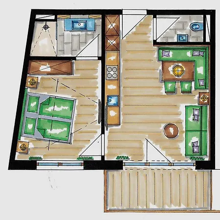 Valentin Design Lägenhet