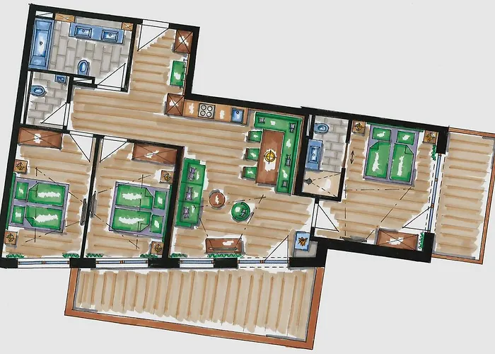 Lejlighed Valentin Design *